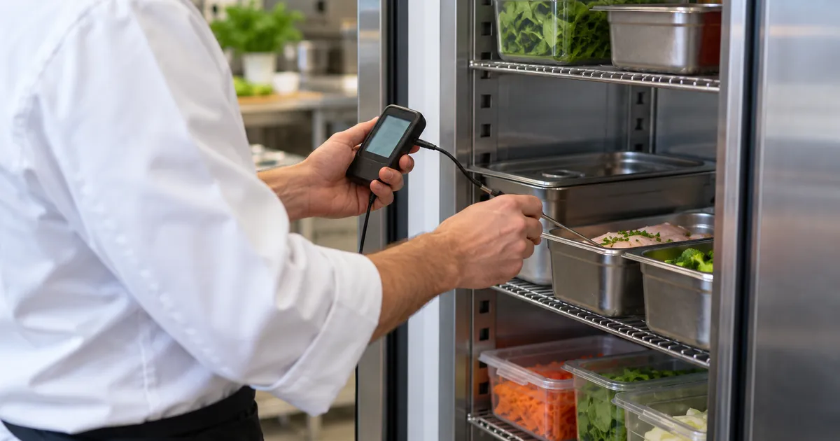 Contrôle de température en cuisine