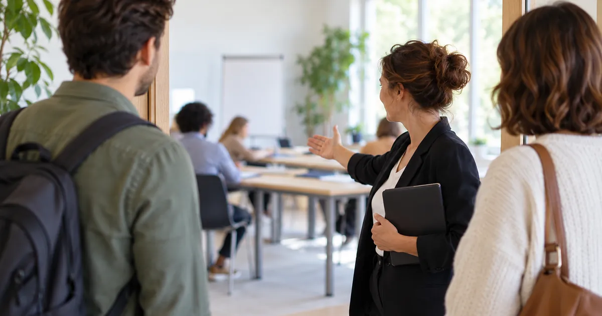 Accueil des stagiaires